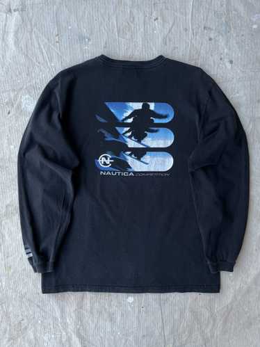 NAUTICA SNOWBOARDING LONG SLEEVE—BLACK [L]