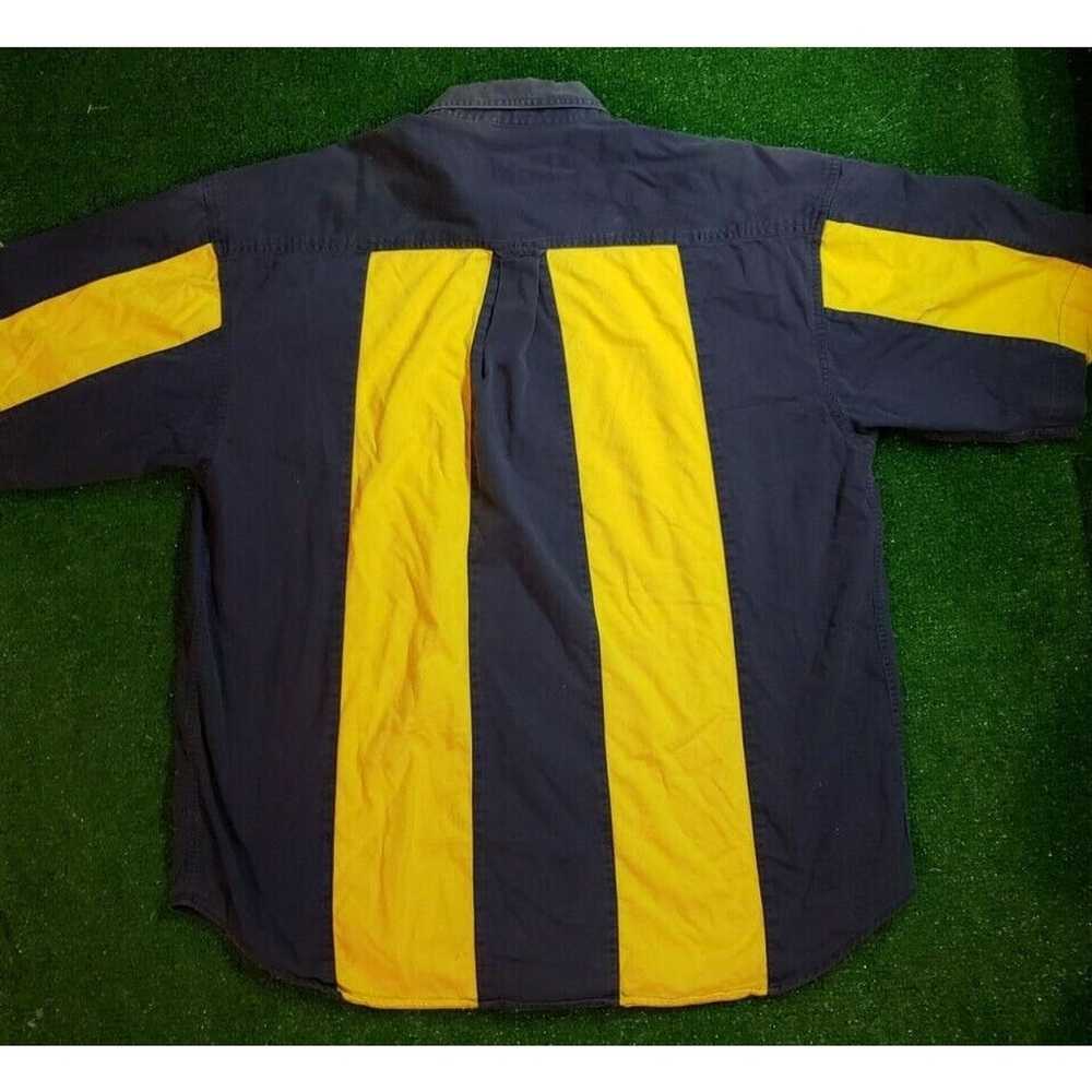Vintage Vintage 90s Colorblock Striped Shirt Men’… - image 6