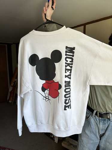 Disney Double Sided Mickey Crewneck