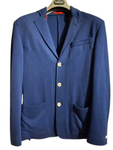 Isaia Isaia Napoli Cashmere & Cotton Blue Suit Bla