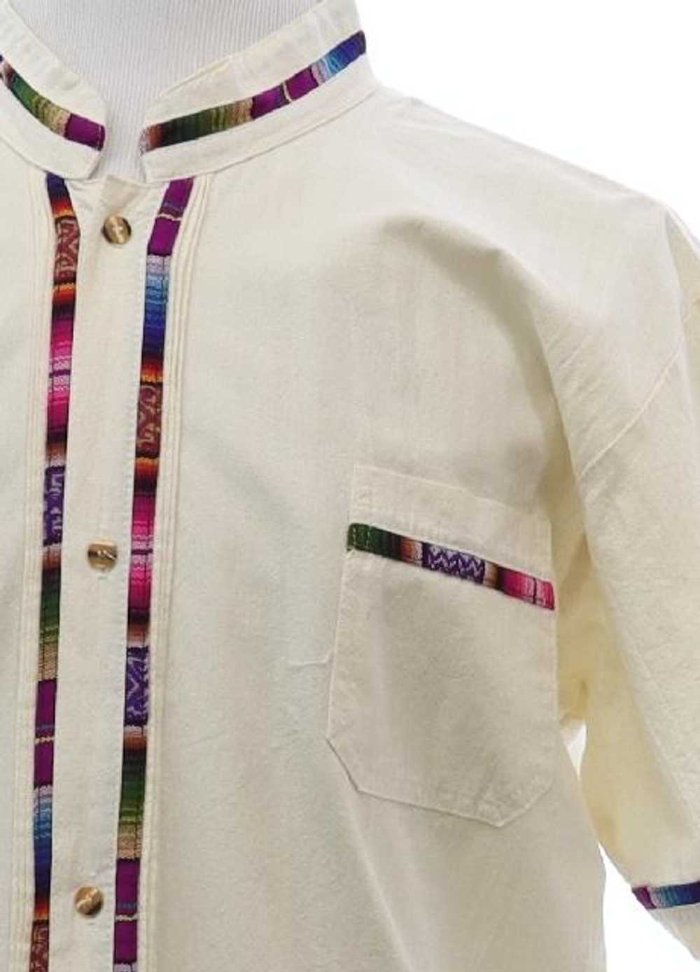 1980's Mens Hippie Shirt - image 2