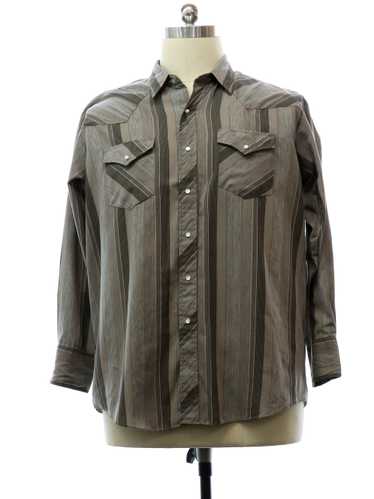 1980's Coral West Ranchwear Mens Western Shirt