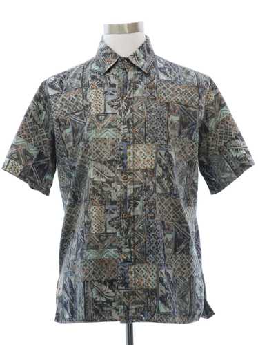 1980's Hilo Hattie Mens Cotton Hawaiian Shirt