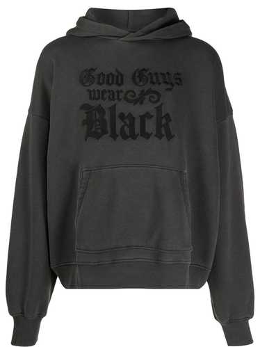 Amiri Amiri Good Guys Wear Black Hoodie