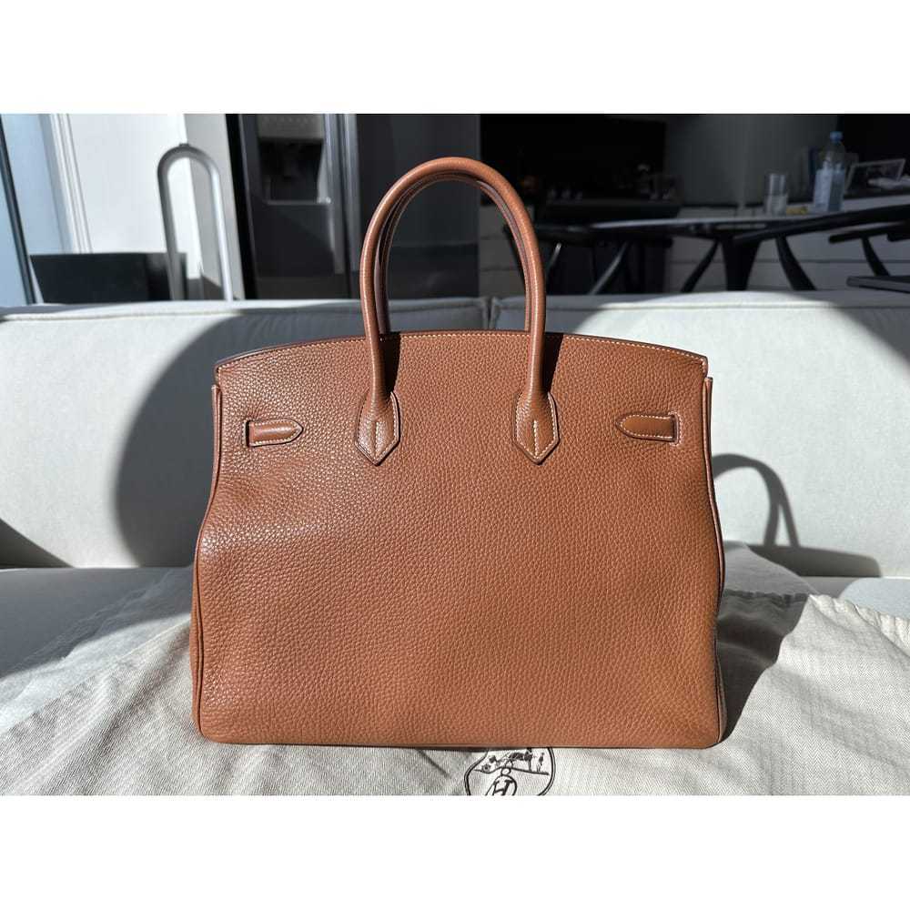 Hermès Birkin 35 leather handbag - image 4