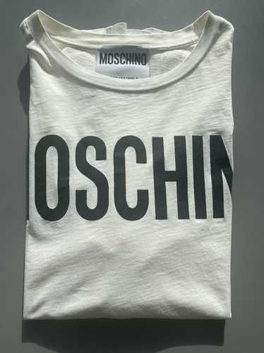 Designer × Moschino × Streetwear Moschino Logo T-S
