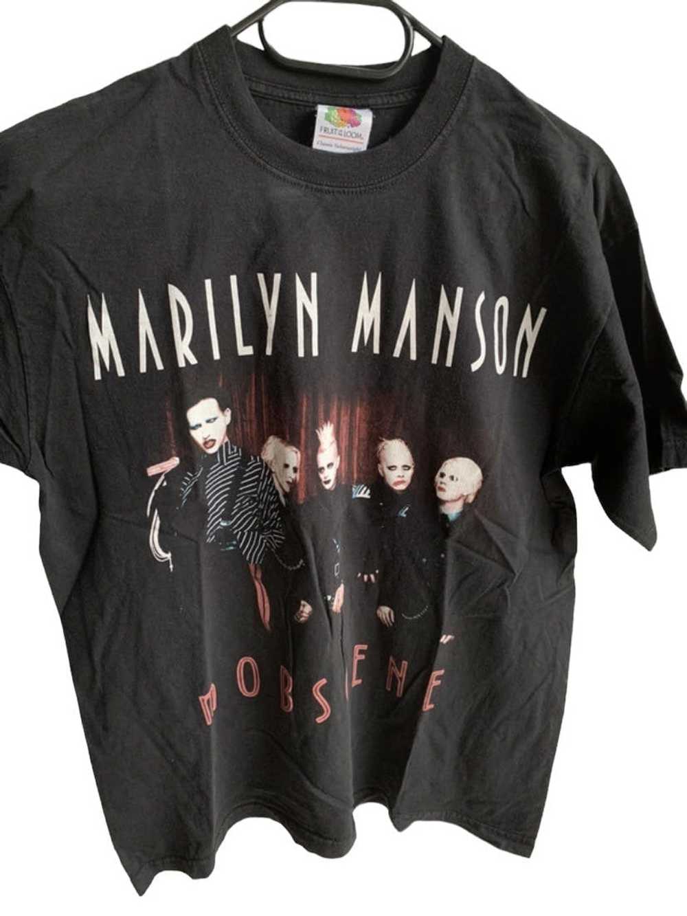 ヴィンテージ90sb【L】Marilyn Manson tシャツ ビンテージTEE