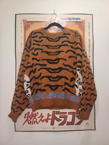 Kapital 7G Wool Nepal Tiger Crew Knit