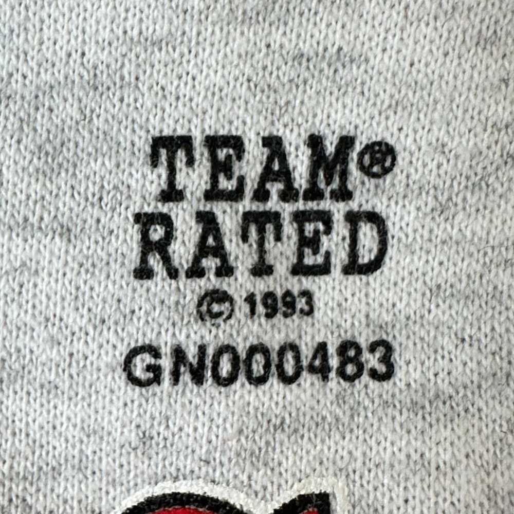 1990s Chicago Bulls Sweatshirt, Team Rated Size X… - image 6
