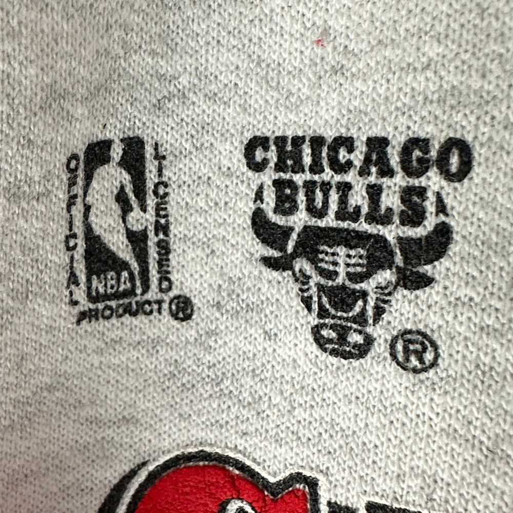 1990s Chicago Bulls Sweatshirt, Team Rated Size X… - image 7