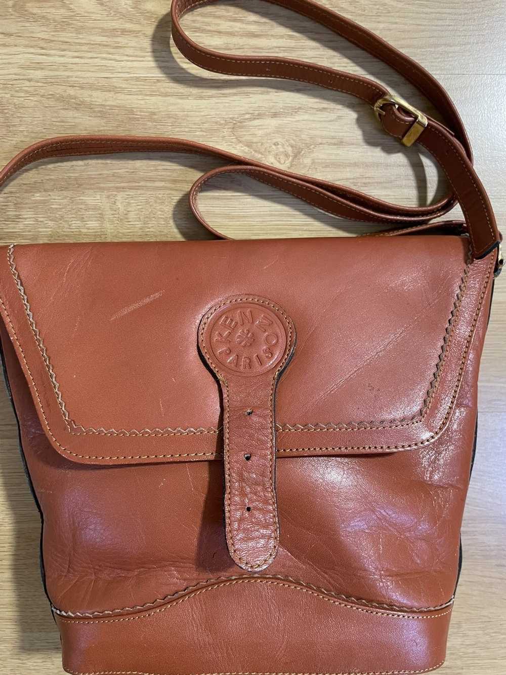 Kenzo × Vintage Kenzo paris bag leather - image 2