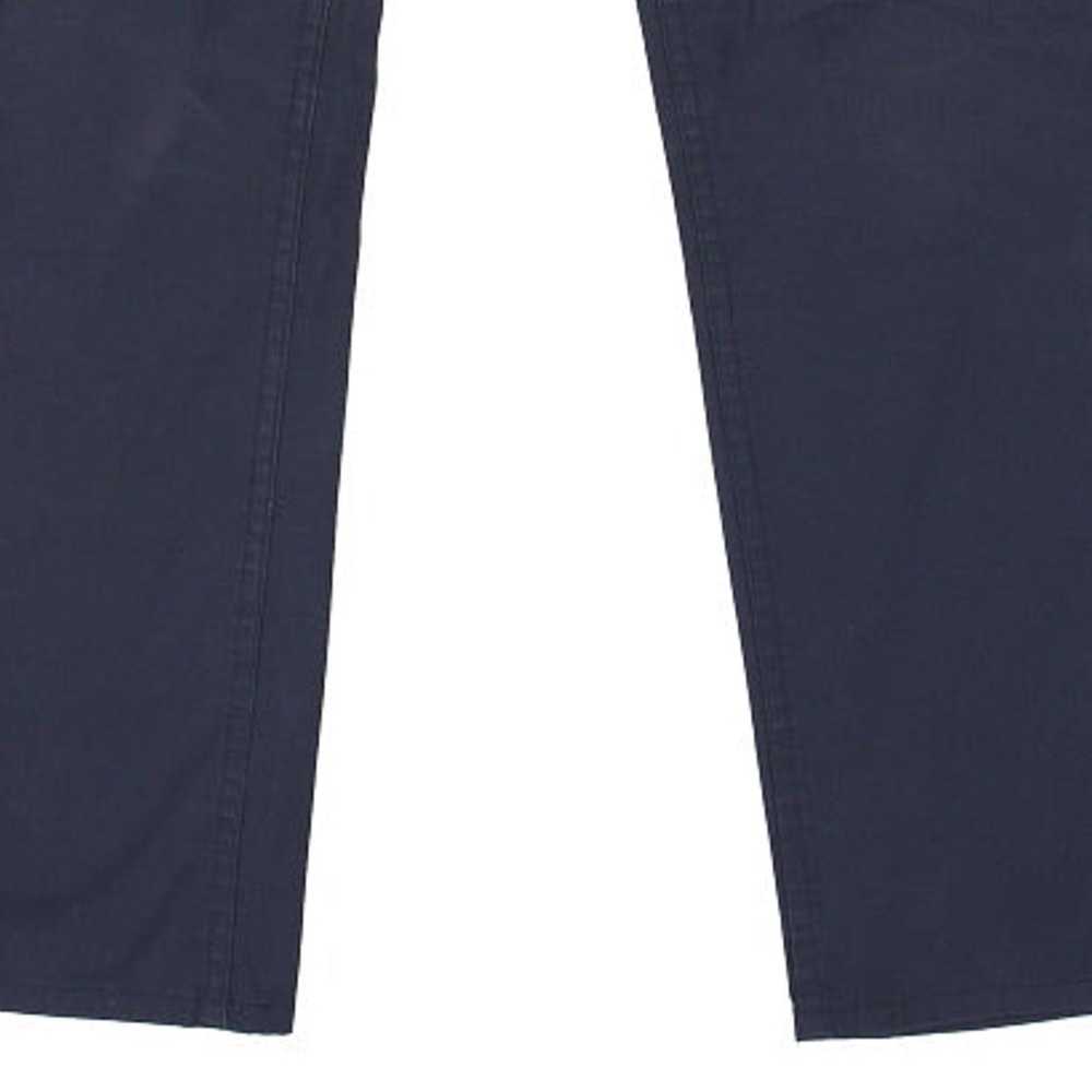 Armani Jeans Trousers - 30W UK 8 Blue Cotton Blend - image 4