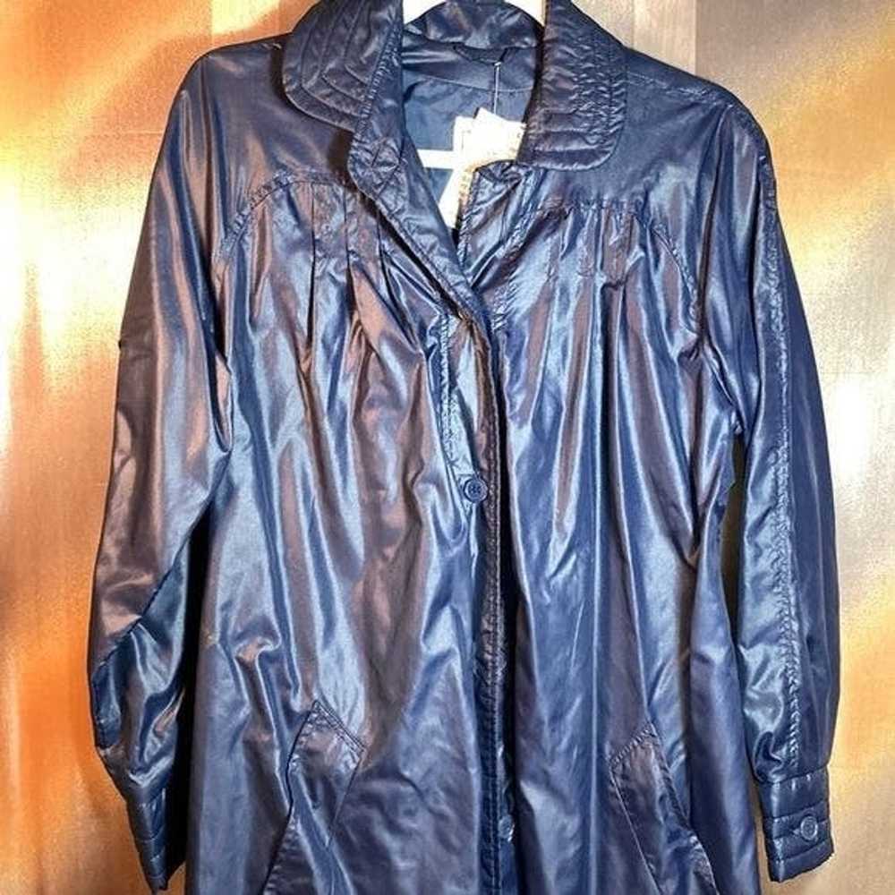 Nordstrom Vintage 80’s Nordstrom Shiny Rain Jacke… - image 1