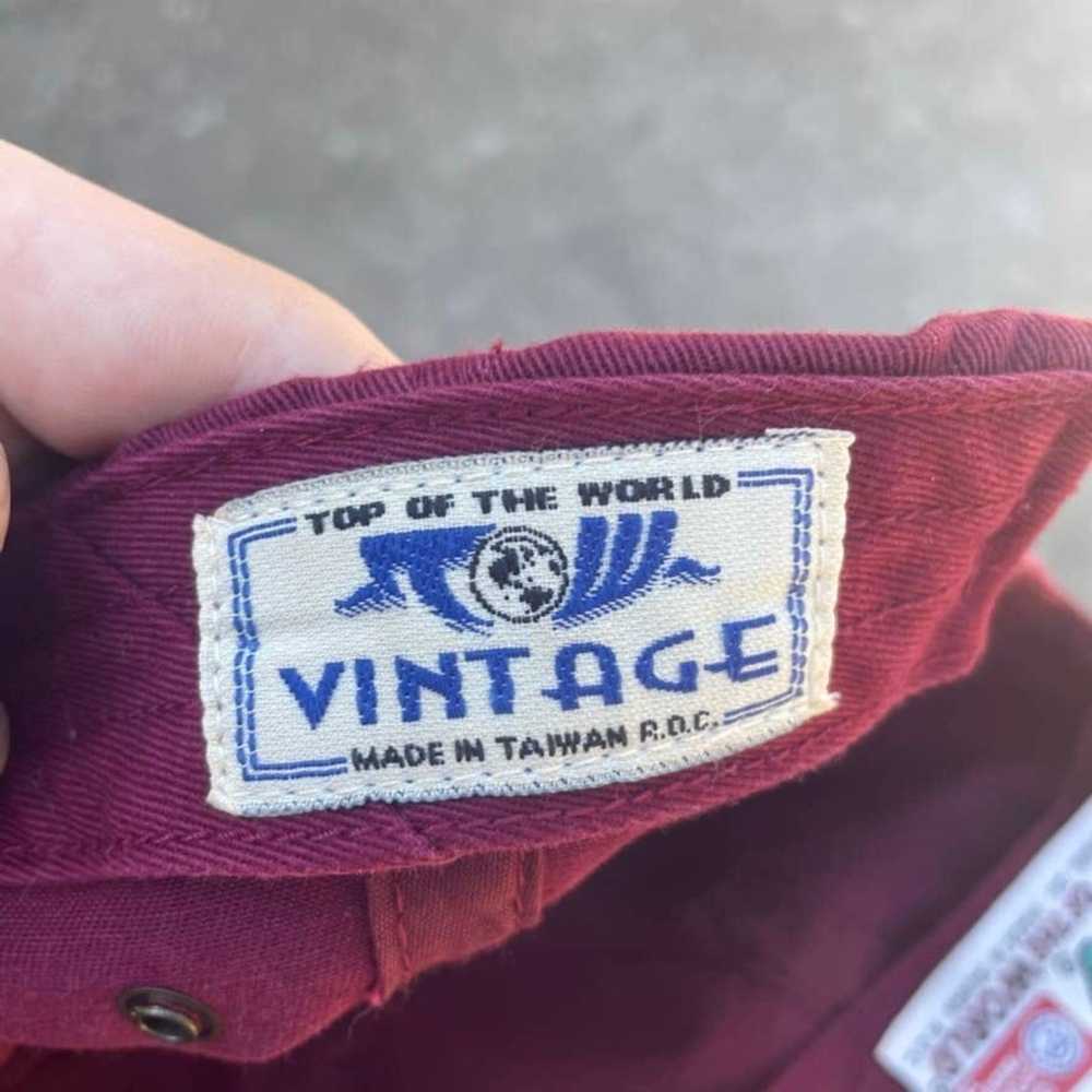 Vintage Vintage Virginia Tech Hokies Strap Hat - image 3