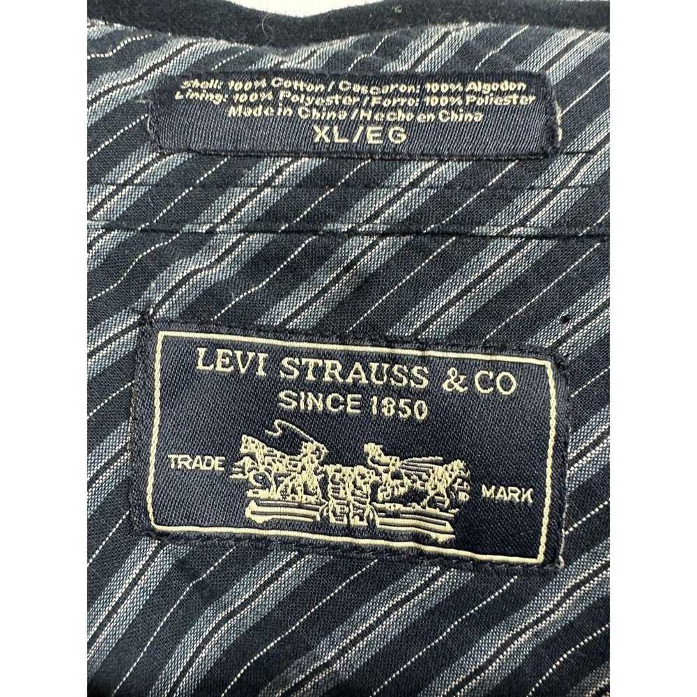 Levi's Levis Shacket Navy Jacket Button Up L/S Po… - image 4