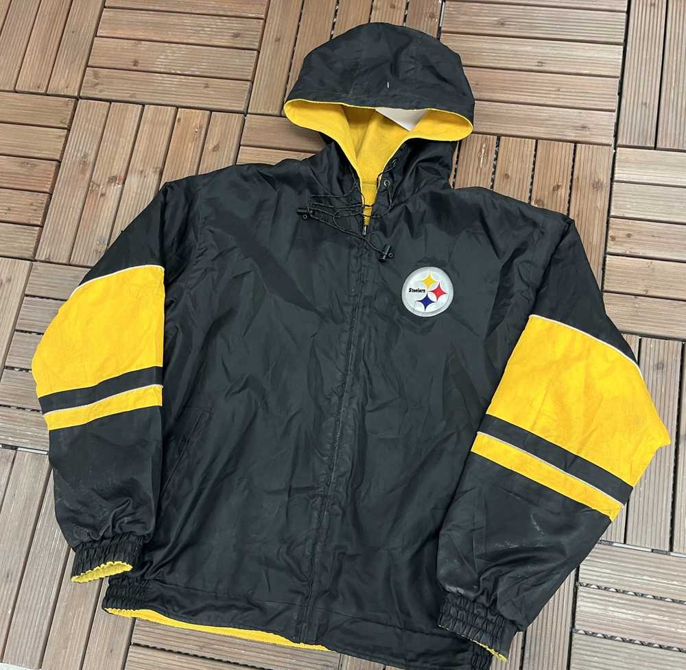 Vintage Pittsburgh Steelers Reversible Embroidere… - image 3