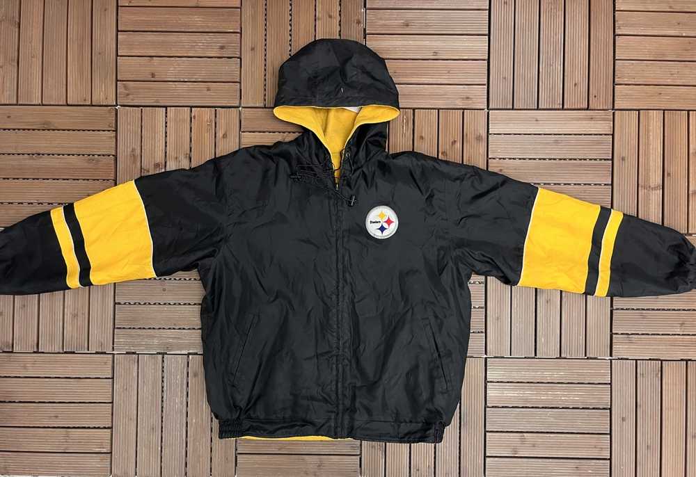 Vintage Pittsburgh Steelers Reversible Embroidere… - image 5