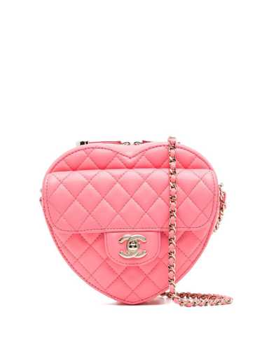 CHANEL Pre-Owned 2022 Heart Love crossbody bag - P