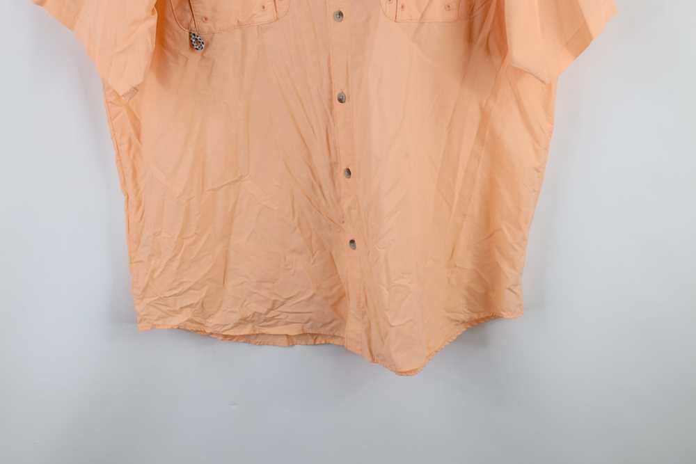 Columbia × Vintage Columbia PFG Spell Out Short S… - image 3