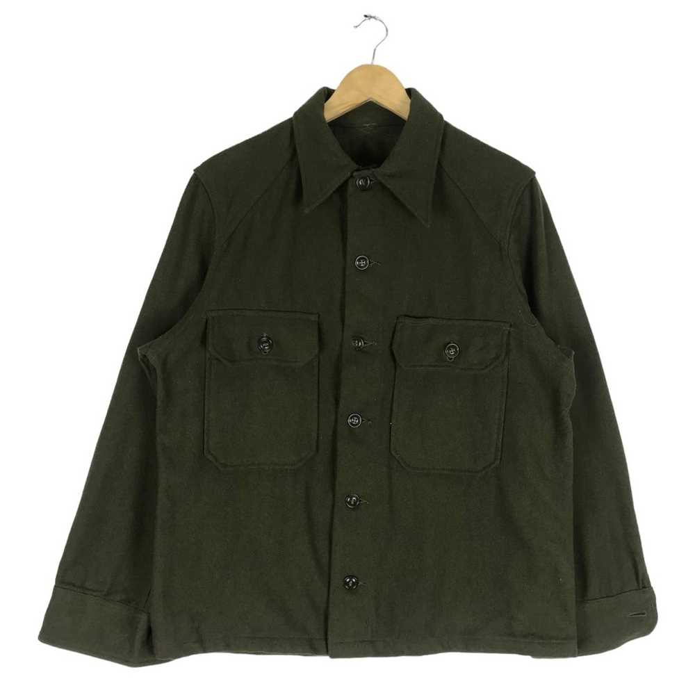 Japanese Brand × Military 50s us army military wool b… - Gem