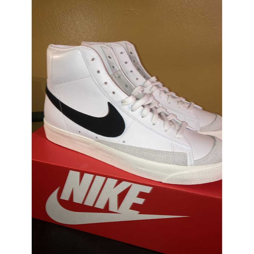 Nike Leather high trainers - image 9