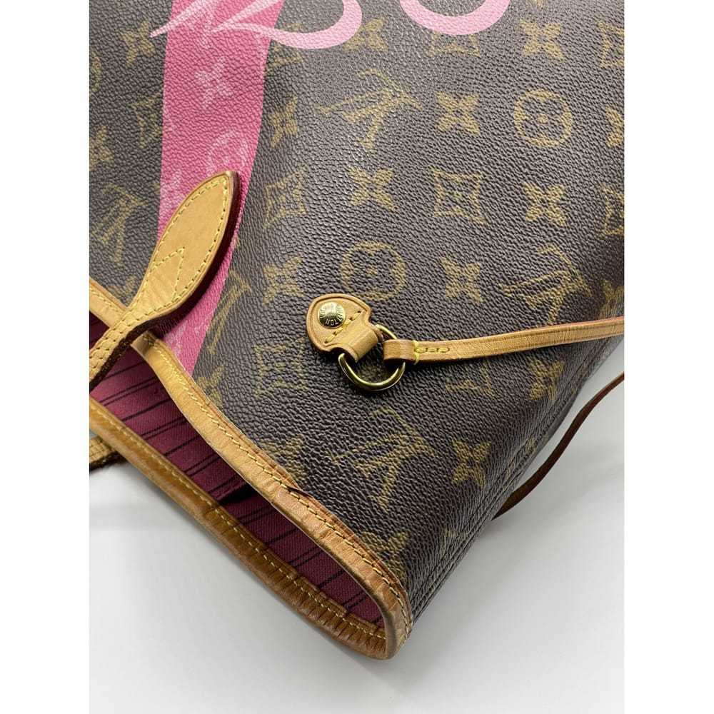 Louis Vuitton Neverfull leather tote - image 5