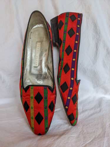 Perry Ellis Vintage Perry Ellis! Geometric Flats