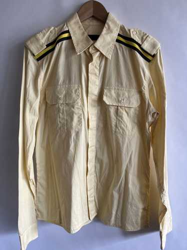 John Richmond John Richmond pilot button up shirt