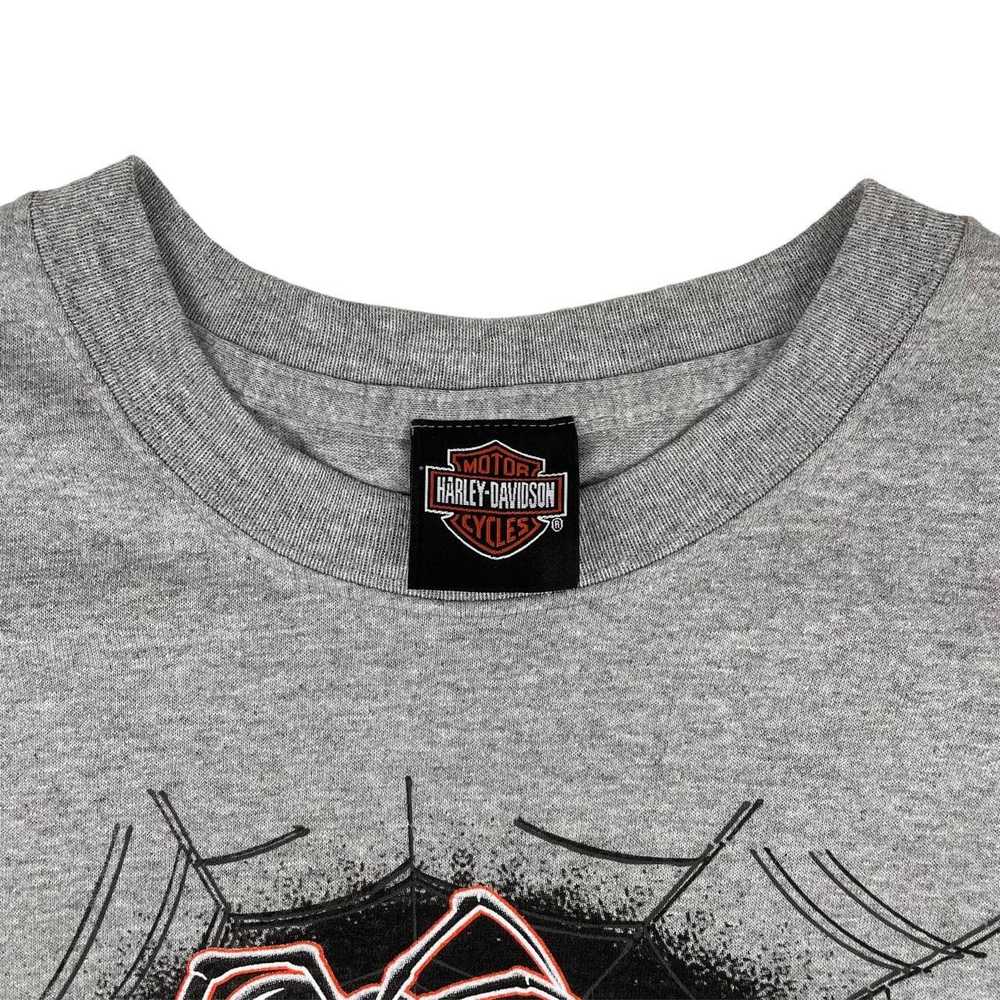 Harley-Davidson Spider Graphic Tee Grey Small - image 2