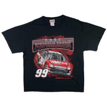 Vintage Carl Edwards Nascar Chase Authentic Speed Way Front and Back buy T-Shirt