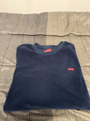 Supreme Terry Small Box tee Royal Blue