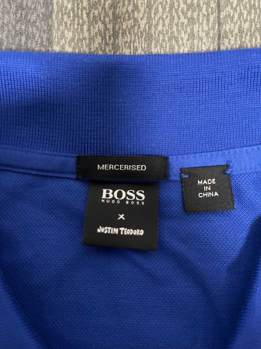 Hugo Boss Short Sleeve Blue Blue Boss Polo - image 2