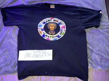 2004 BAPE BEAR T-shirt psyche camo teddy bear White A Bathing Ape Size L