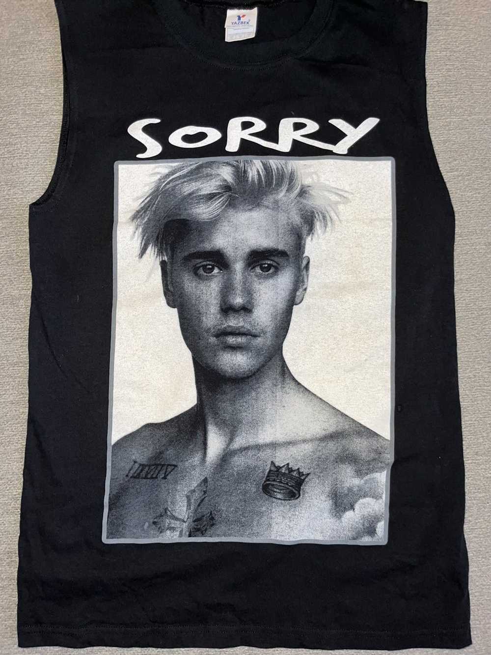 Justin Bieber Justin Bieber Sorry Sleeveless T-Sh… - image 2