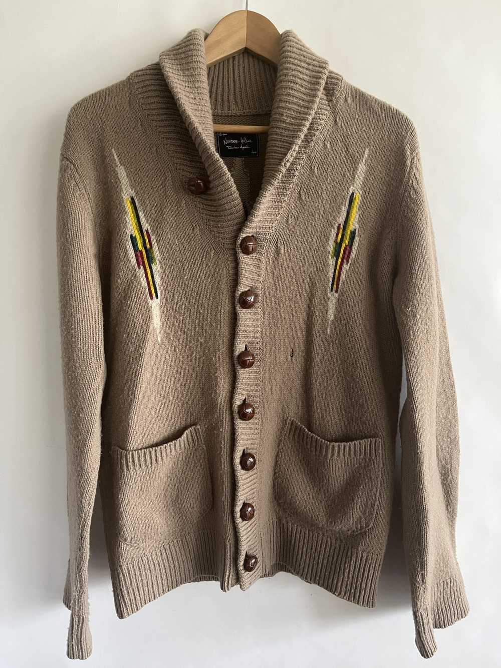 Number (N)ine Number Nine Navajo Wool Cardigan Sz… - image 1