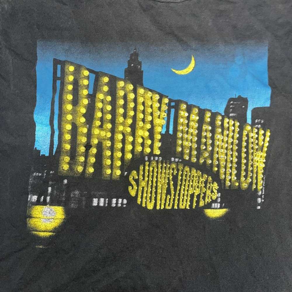 Band Tees × Made In Usa × Vintage 1991 Barry Mani… - image 3