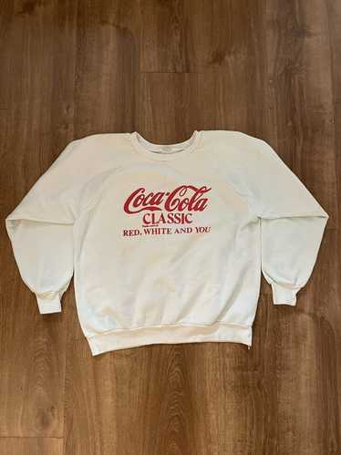 Vintage 80s coca cola sweatshirt - Gem