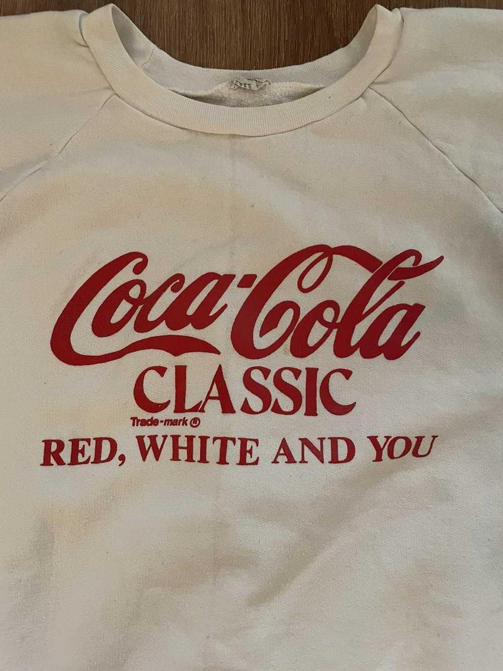 Coca Cola Vintage 80’s Coca Cola Promo Sweatshirt - image 2