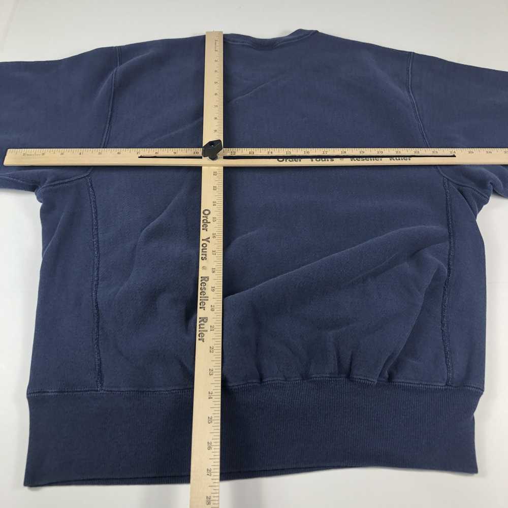 Vintage Cross Grain 95 Cotton Reverse Weave Sweat… - image 10