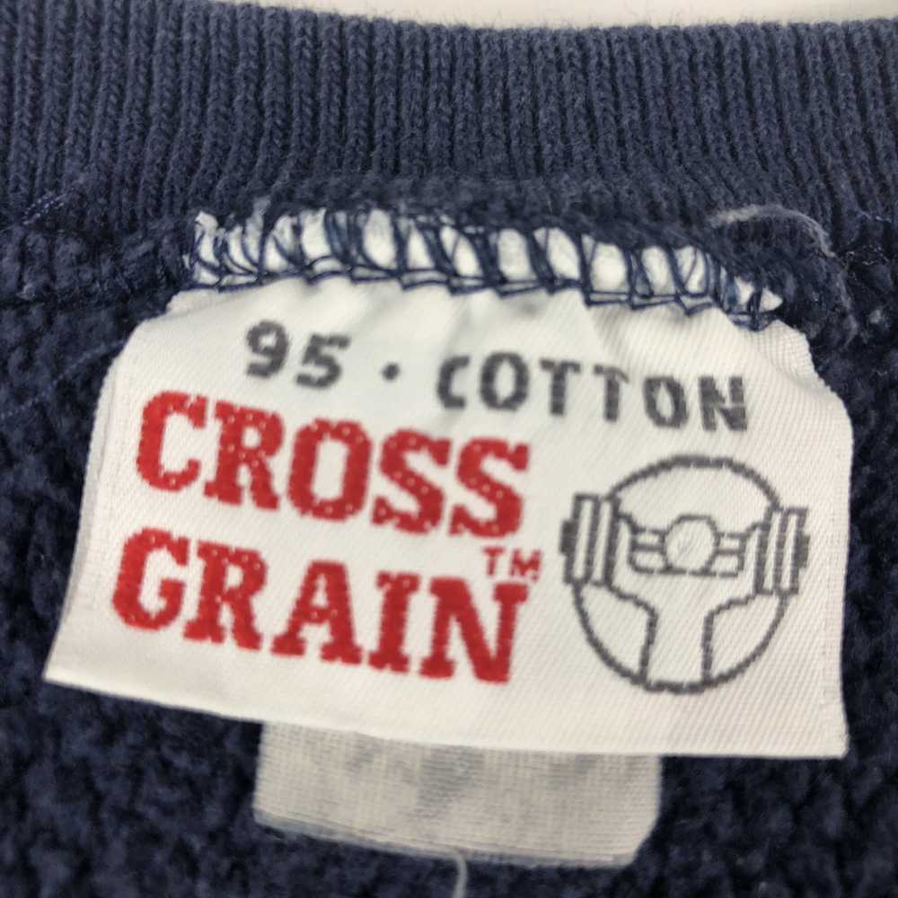Vintage Cross Grain 95 Cotton Reverse Weave Sweat… - image 6