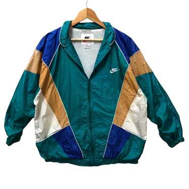 Nike colour block windbreaker on sale jacket