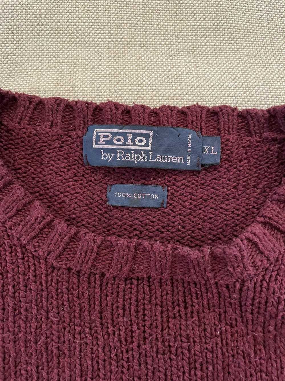 Polo Ralph Lauren × Vintage Cozy Cotton Jumper - image 5