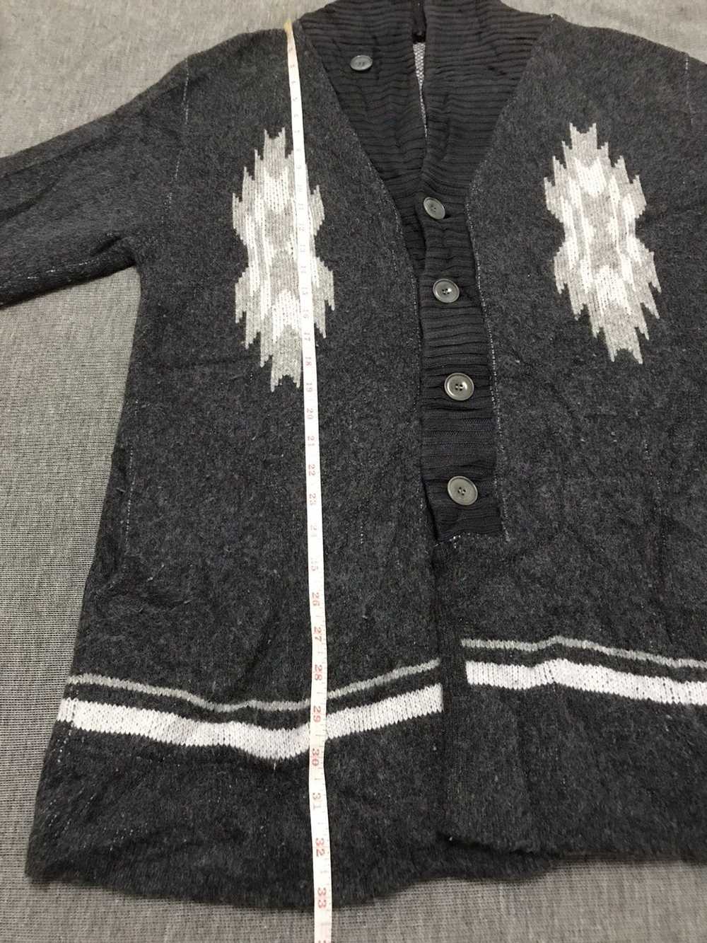 Japanese Brand Unisex Cardigan Sweater Native Chi… - image 10