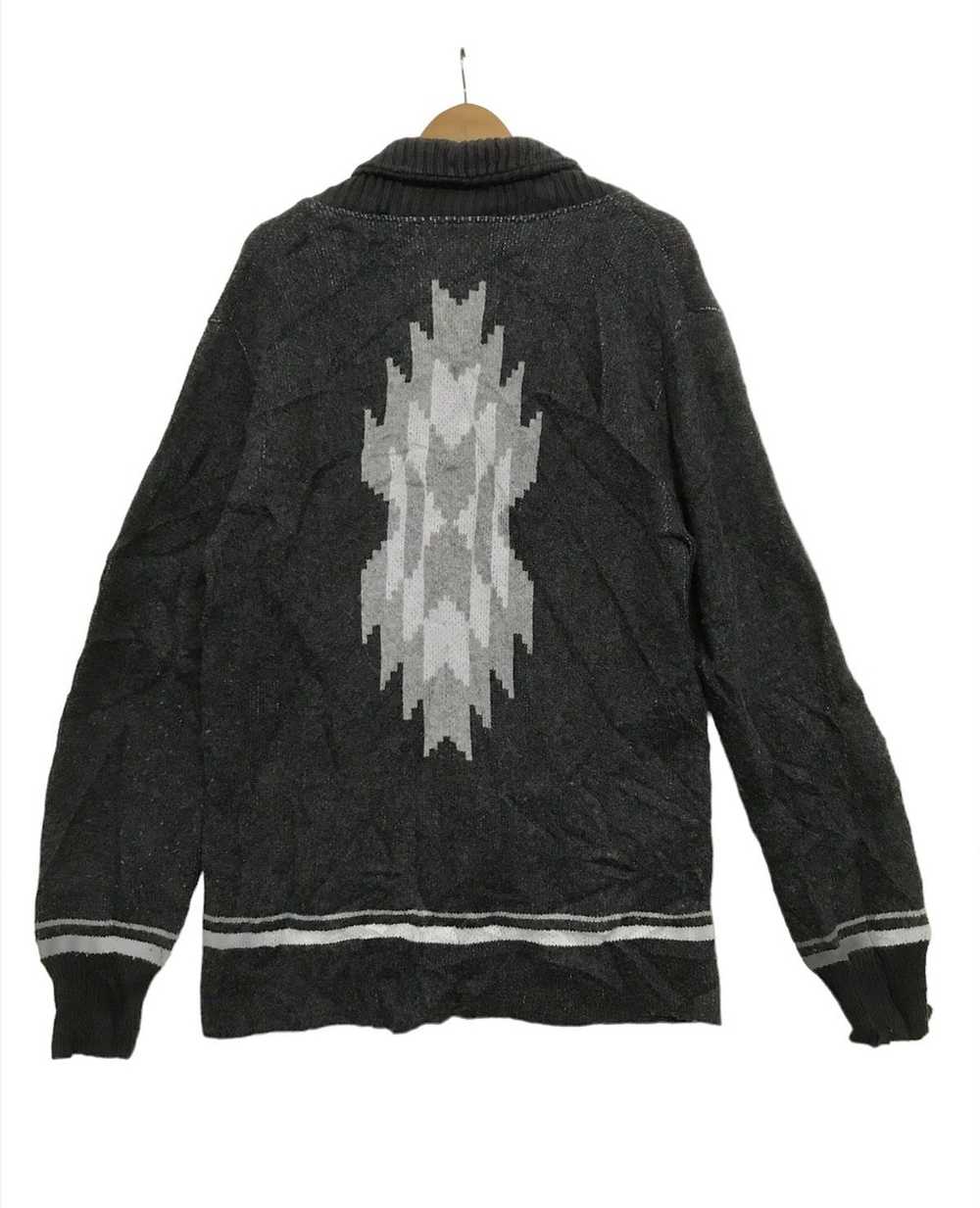 Japanese Brand Unisex Cardigan Sweater Native Chi… - image 2