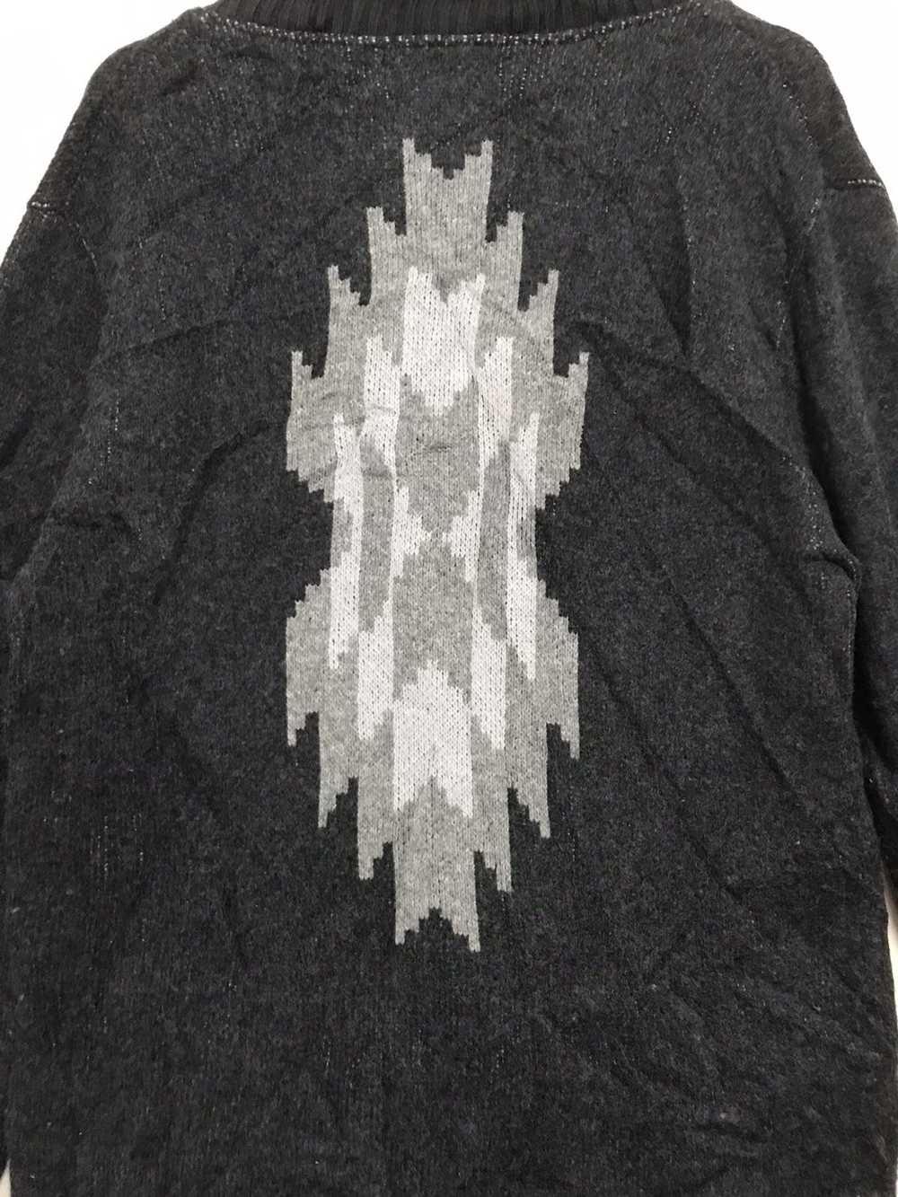 Japanese Brand Unisex Cardigan Sweater Native Chi… - image 7