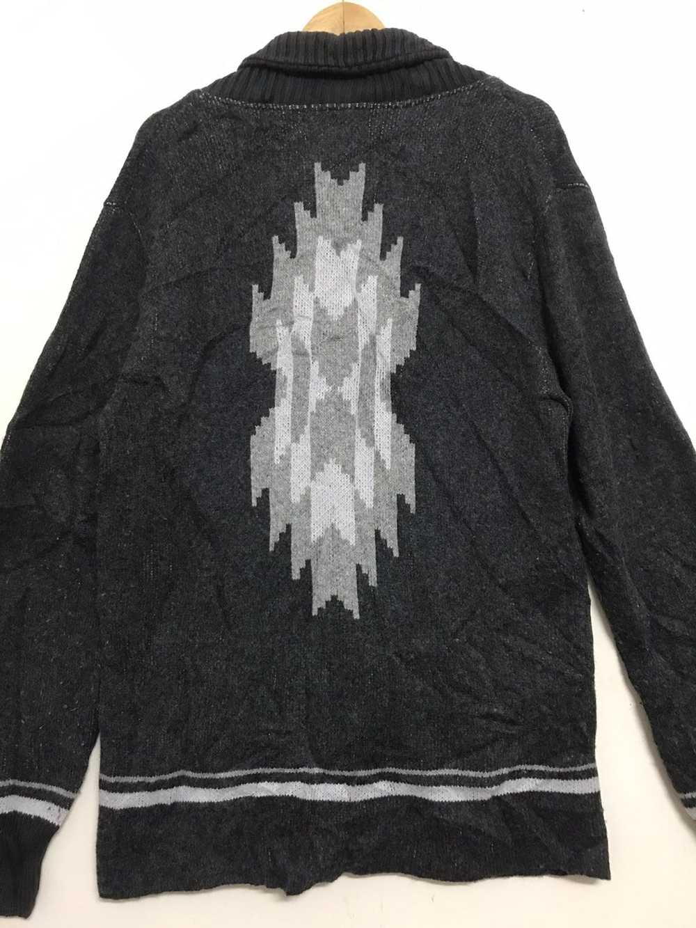 Japanese Brand Unisex Cardigan Sweater Native Chi… - image 8