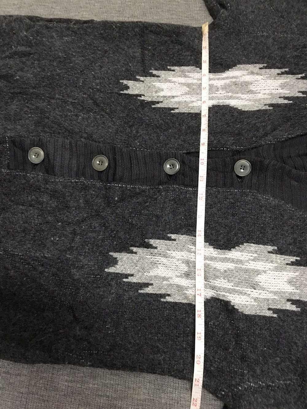 Japanese Brand Unisex Cardigan Sweater Native Chi… - image 9
