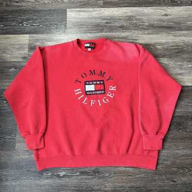 Tommy Hilfiger × Vintage vintage red tommy hilfig… - image 1