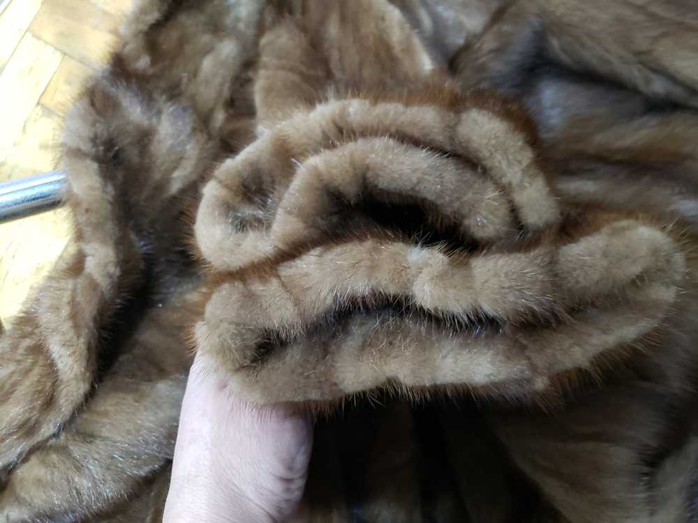 Designer × Streetwear Stylish women's mink fur co… - image 9