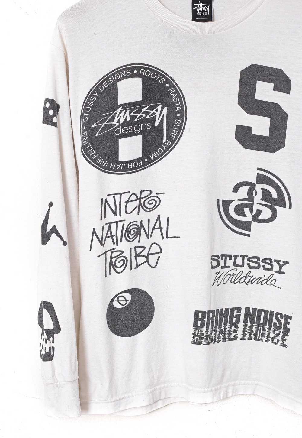 Stussy × Vintage Vintage STUSSY Long Sleeve T Shi… - image 5